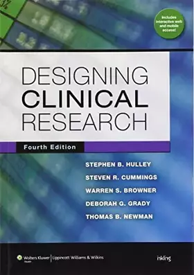 Couverture du produit · Designing Clinical Research