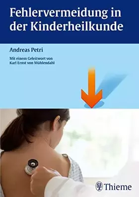 Couverture du produit · Fehlervermeidung in der Kinderheilkunde