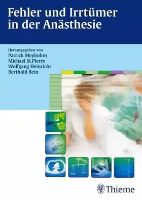 Couverture du produit · Fehler und Irrtümer in der Anästhesie