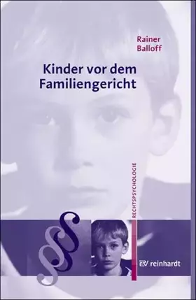 Couverture du produit · Kinder vor dem Familiengericht
