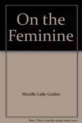Couverture du produit · On the Feminine