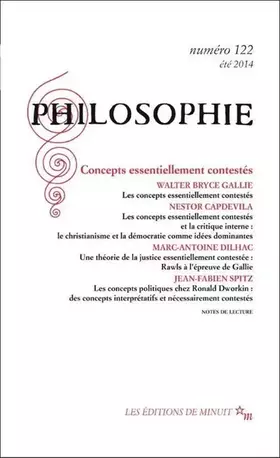 Couverture du produit · Philosophie 122