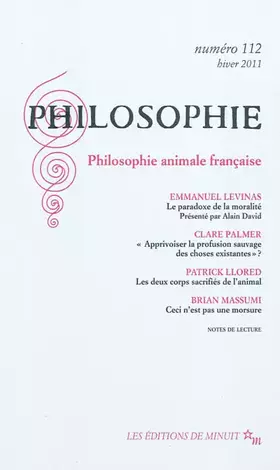 Couverture du produit · Philosophie 112