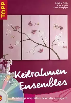 Couverture du produit · Keilrahmen Ensembles: Mehrteilige Acrylbilder dekorativ arrangiert. Mehrteileige Keilrahmenbilder für die individuelle Wand-Dek