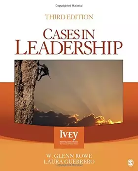 Couverture du produit · Cases in Leadership (Ivey Casebook Series)