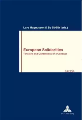 Couverture du produit · European Solidarities: Tensions and Contentions of a Concept: 57