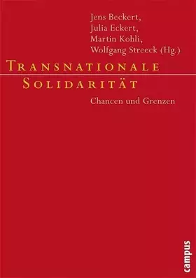Couverture du produit · Transnationale Solidarität: Chancen und Grenzen