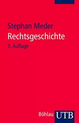 Couverture du produit · Rechtsgeschichte. Eine Einführung