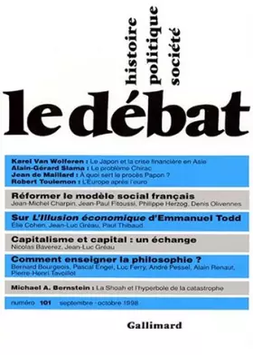 Couverture du produit · Le Débat, numéro 101