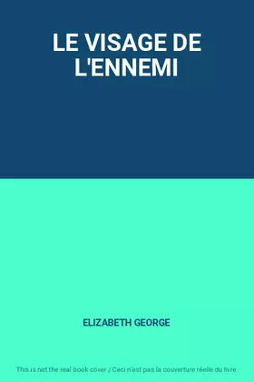 Couverture du produit · LE VISAGE DE L'ENNEMI