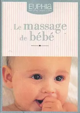 Couverture du produit · Le massage des bébés
