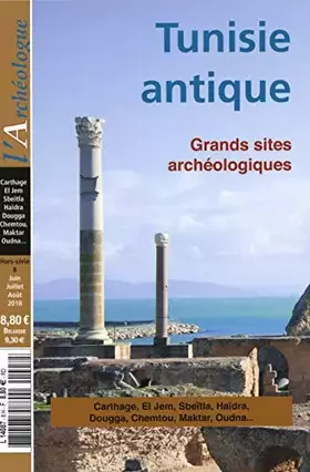 Couverture du produit · Tunisie antique, grands sites archéologiques
