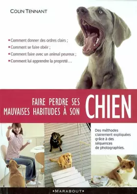 Couverture du produit · mauvaises habitudes chien
