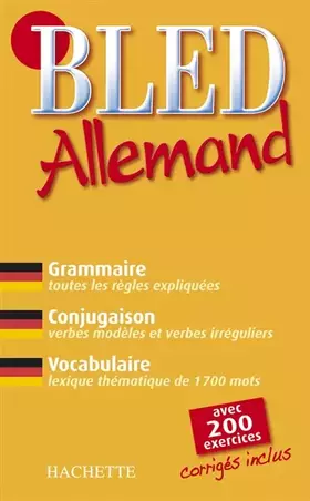 Couverture du produit · Bled Allemand