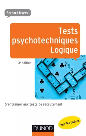 Couverture du produit · Tests psychotechniques - Logique - 3e éd.