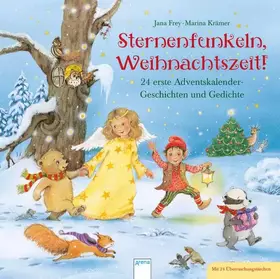 Couverture du produit · Sternenfunkeln, Weihnachtszeit!: 24 erste Adventskalender-Geschichten und Gedichte