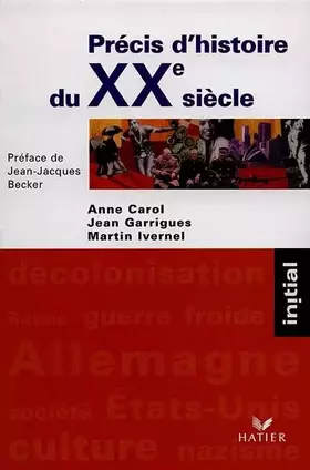 Couverture du produit · Précis d'histoire du 20ème siècle