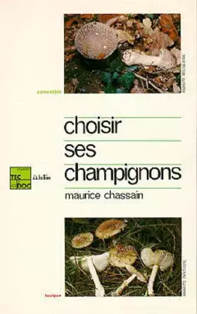 Couverture du produit · Choisir ses champignons