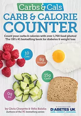 Couverture du produit · Carbs & Cals: Count Your Carbs & Calories with Over 1,700 Food & Drink Photos!