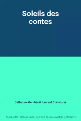 Couverture du produit · Soleils des contes