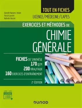 Couverture du produit · Chimie générale - 2e éd. - Exercices et méthodes: Exercices et méthodes