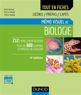 Couverture du produit · Mémo visuel de biologie - 4e éd
