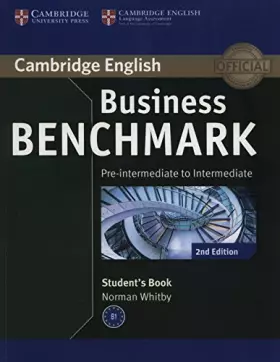 Couverture du produit · Business Benchmark Pre-intermediate to Intermediate BULATS Student's Book-