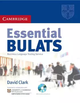 Couverture du produit · Essential BULATS Student's Book with Audio CD and CD-ROM