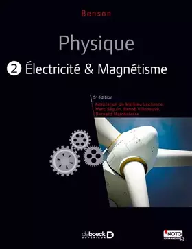 Couverture du produit · Physique II - électricité et magnétisme (manuel + solutionnaire numérique)