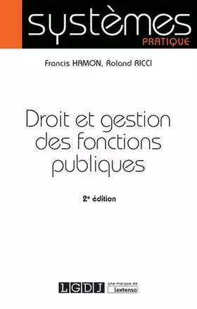 Couverture du produit · Droit et gestion des fonctions publiques - 2è Ed.
