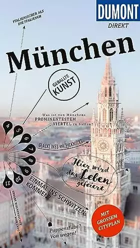 Couverture du produit · DUMONT direkt Reiseführer München: Mit großem Cityplan