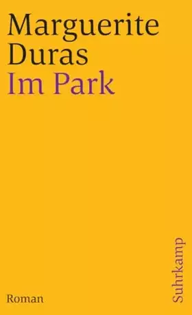Couverture du produit · Im Park: Roman (suhrkamp taschenbuch)