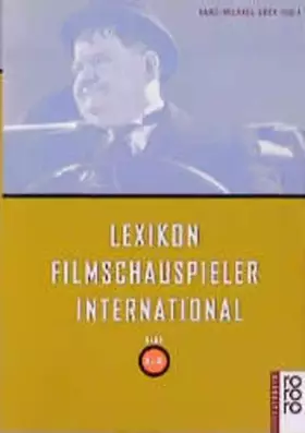 Couverture du produit · Lexikon Filmschauspieler International L-Z