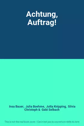 Couverture du produit · Achtung, Auftrag!
