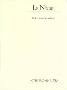 Couverture du produit · Le Nègre