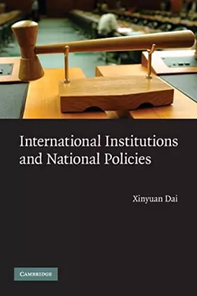 Couverture du produit · Intl Institutions National Policies