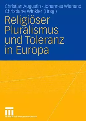Couverture du produit · Religiöser Pluralismus Und Toleranz In Europa (German Edition)