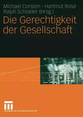 Couverture du produit · Die Gerechtigkeit der Gesellschaft