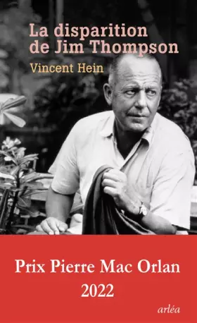 Couverture du produit · La disparition de Jim Thompson
