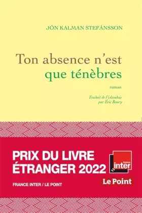 Couverture du produit · Ton absence n'est que ténèbres