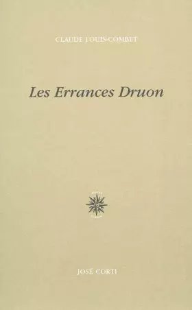 Couverture du produit · ERRANCES DRUON