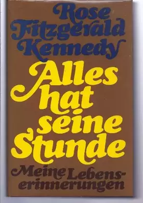 Couverture du produit · Alles hat seine Stunde. Meine Lebenserinnerungen