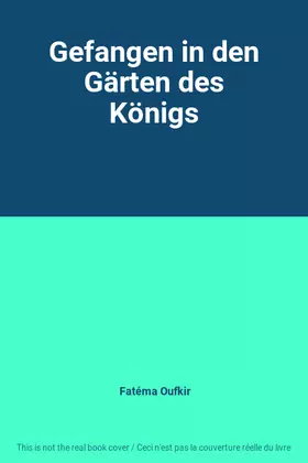 Couverture du produit · Gefangen in den Gärten des Königs