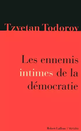 Couverture du produit · Les ennemis intimes de la démocratie