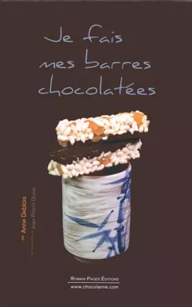 Couverture du produit · Je fais mes barres chocolatées