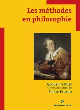 Couverture du produit · Les méthodes en philosophie