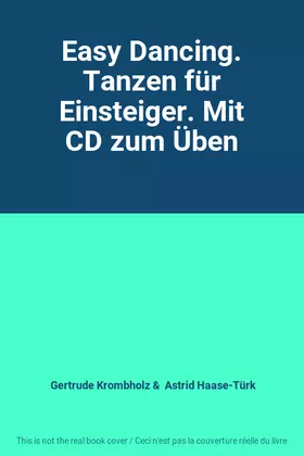Couverture du produit · Easy Dancing. Tanzen für Einsteiger. Mit CD zum Üben