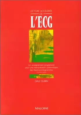 Couverture du produit · Lecture accélérée de l'ECG, 4e édition