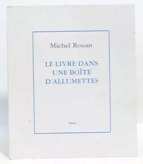 Couverture du produit · Le Livre Dans la Boite d'Allumette