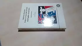Couverture du produit · French-English Agricultural Dictionary